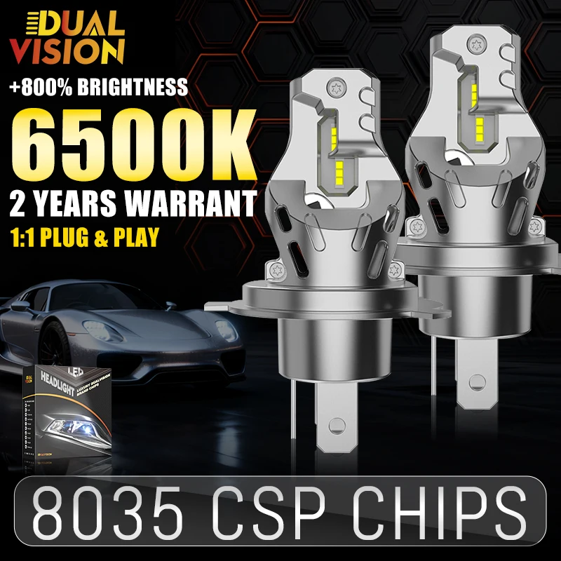 

2 шт. H7 светодиодные автомобильные лампы 1:1, мини-размер, беспроводная фара, супер яркая, 6500K, светодиодная фара H7, противотуманная фара DRL 12 В STG, дальний ближний свет