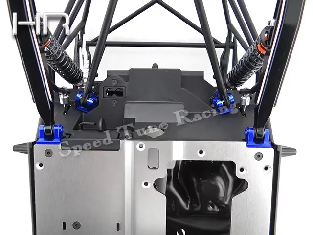 Hot Racing CNC-bewerking achter onder ophangbevestiging voor Losi 1:10 Rock Rey Baja Rey 4WD