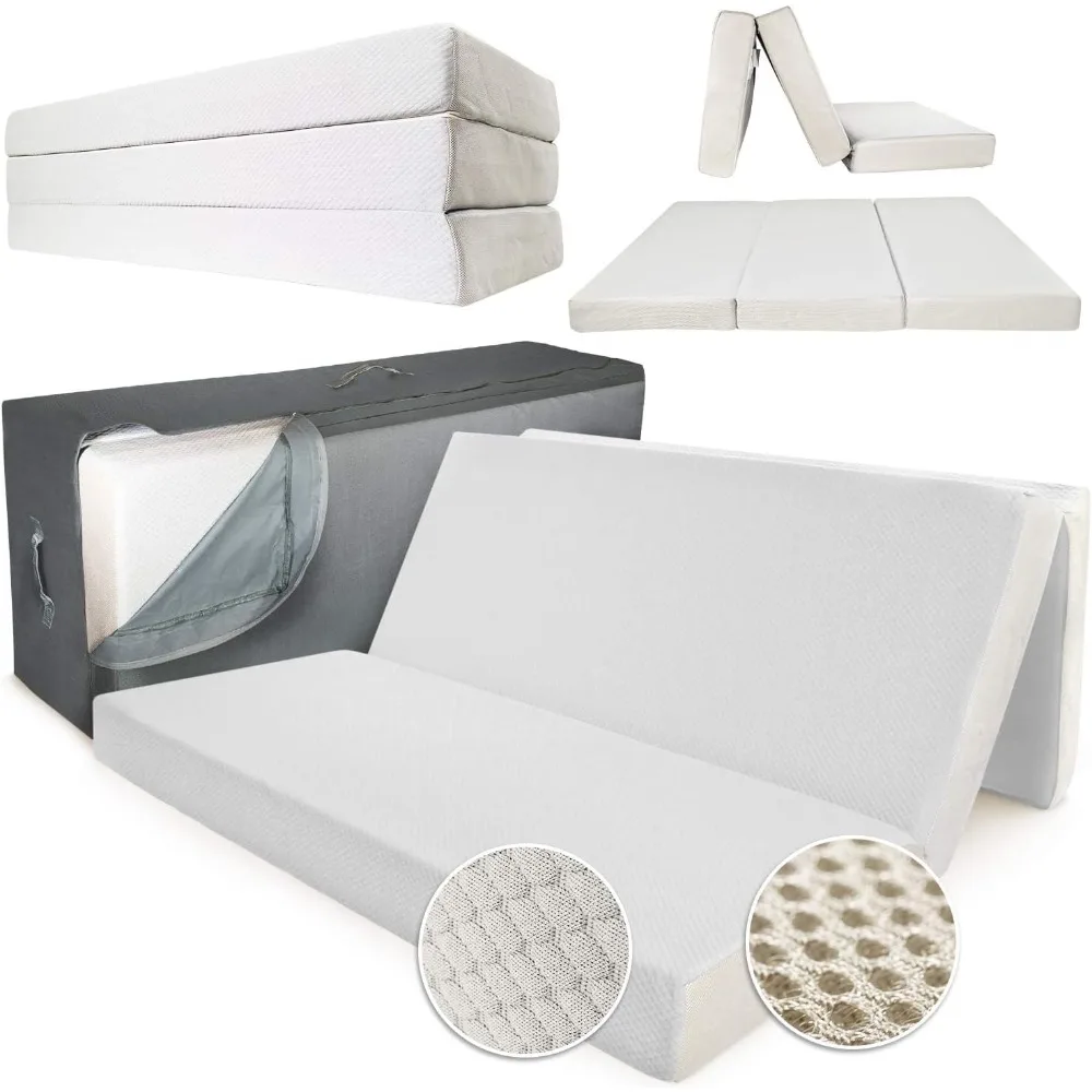 휴대용 접이식 메모리 폼 매트리스 이미지