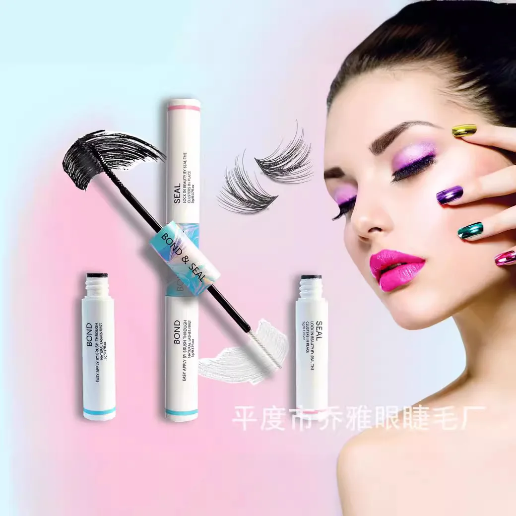 Dicke selbst transplantierende falsche Wimpern, einzelner Cluster, 30 d40d, DIY Wimpern verlängerung