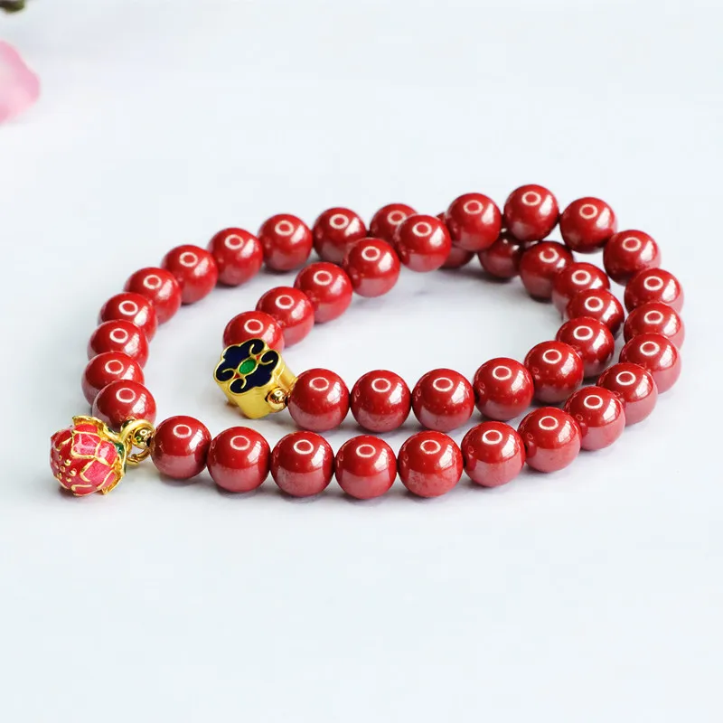 

Emperor Sandstone Ruyi Bracelet National Style Ornament Factory Delivery