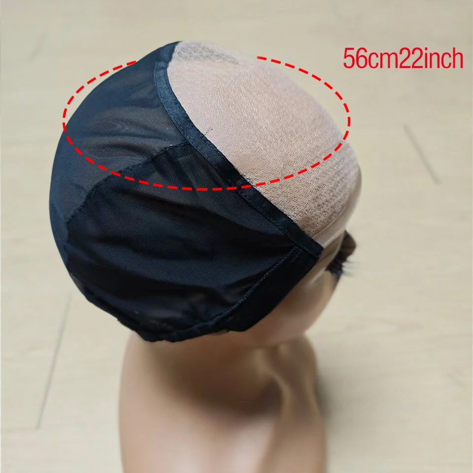 Durable 6x6 Double-layer Diamond Mesh Lace Cap, A Wig Accessory Tool For Creating The Forehead Of A Wig, Lightweight, Breathable