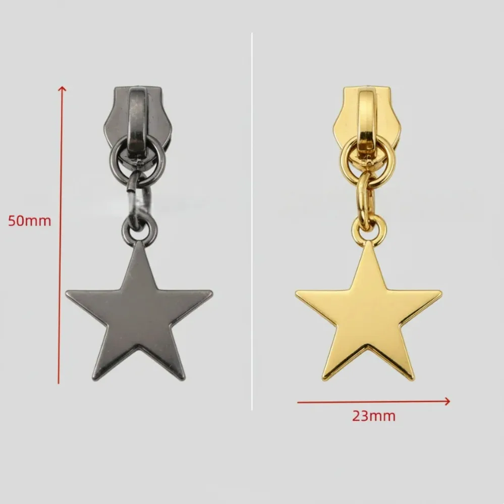 5-200Pcs 5# Zipper Slider Nylon Zipper Puller For DIY Handwork Luggage Home Textile Clothing Sewing Zipper Accessories ﻿