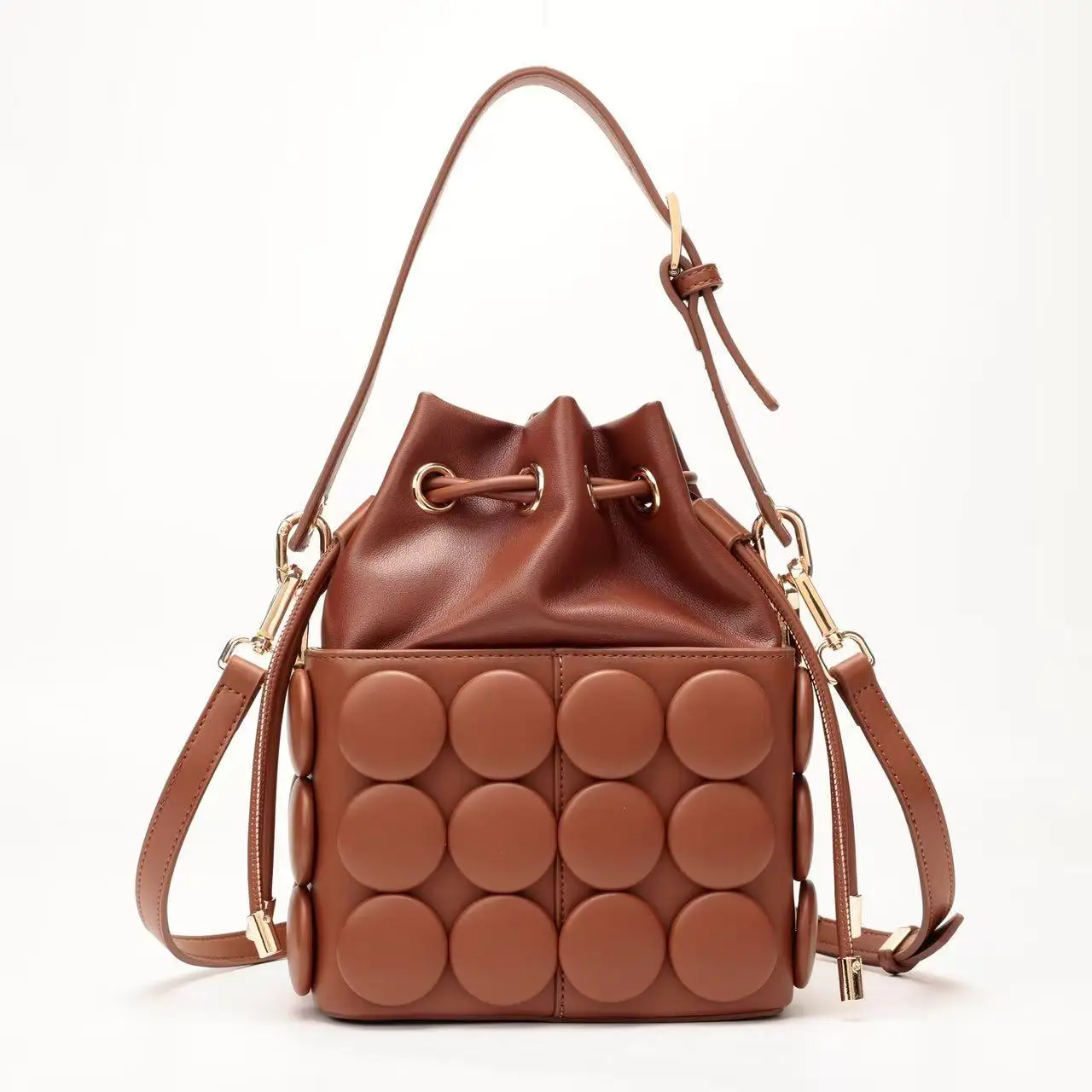 Classic Minimalist Vintage Diaper Bag For Women Elegant Leather Tote Bag Luxury Brand Crossbody Handbag For Shopping And Party