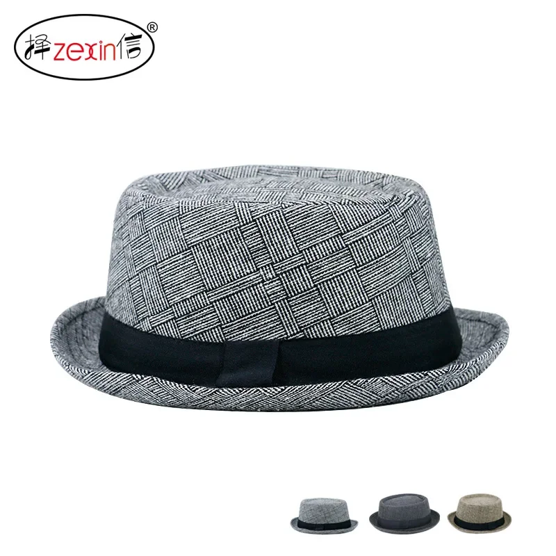 قبعة قطنية للحماية من الشمس للرجال، قبعة جاز بسيطة ورجعية، قبعة رقص هيب هوب في الشارع في الهواء الطلق