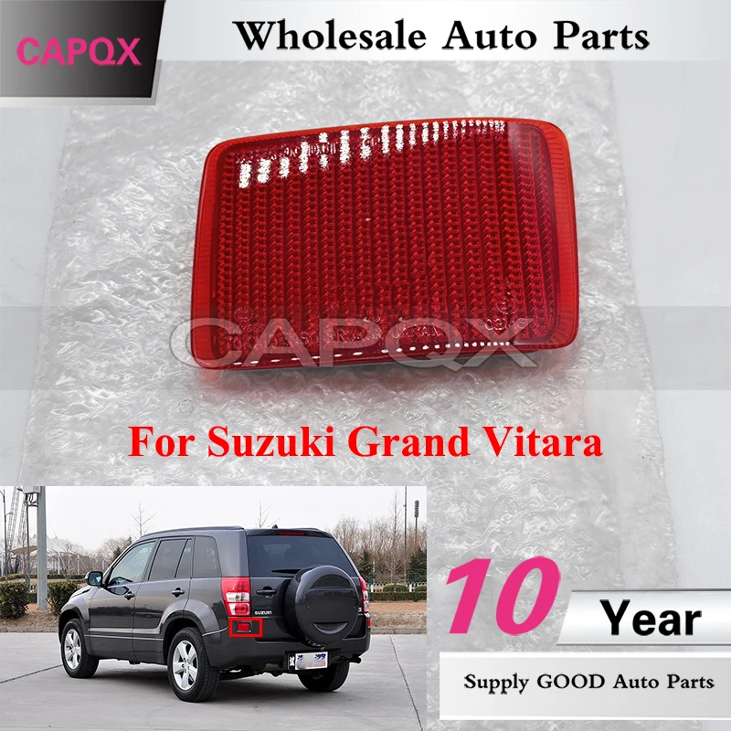

Задний бамперный фонарь CAPQX для Suzuki Grand Vitara: фонарь заднего хода, противотуманный фонарь, стоп-сигнал, сигнальная лампа, отражатель 35970-65J01 35950-65J01
