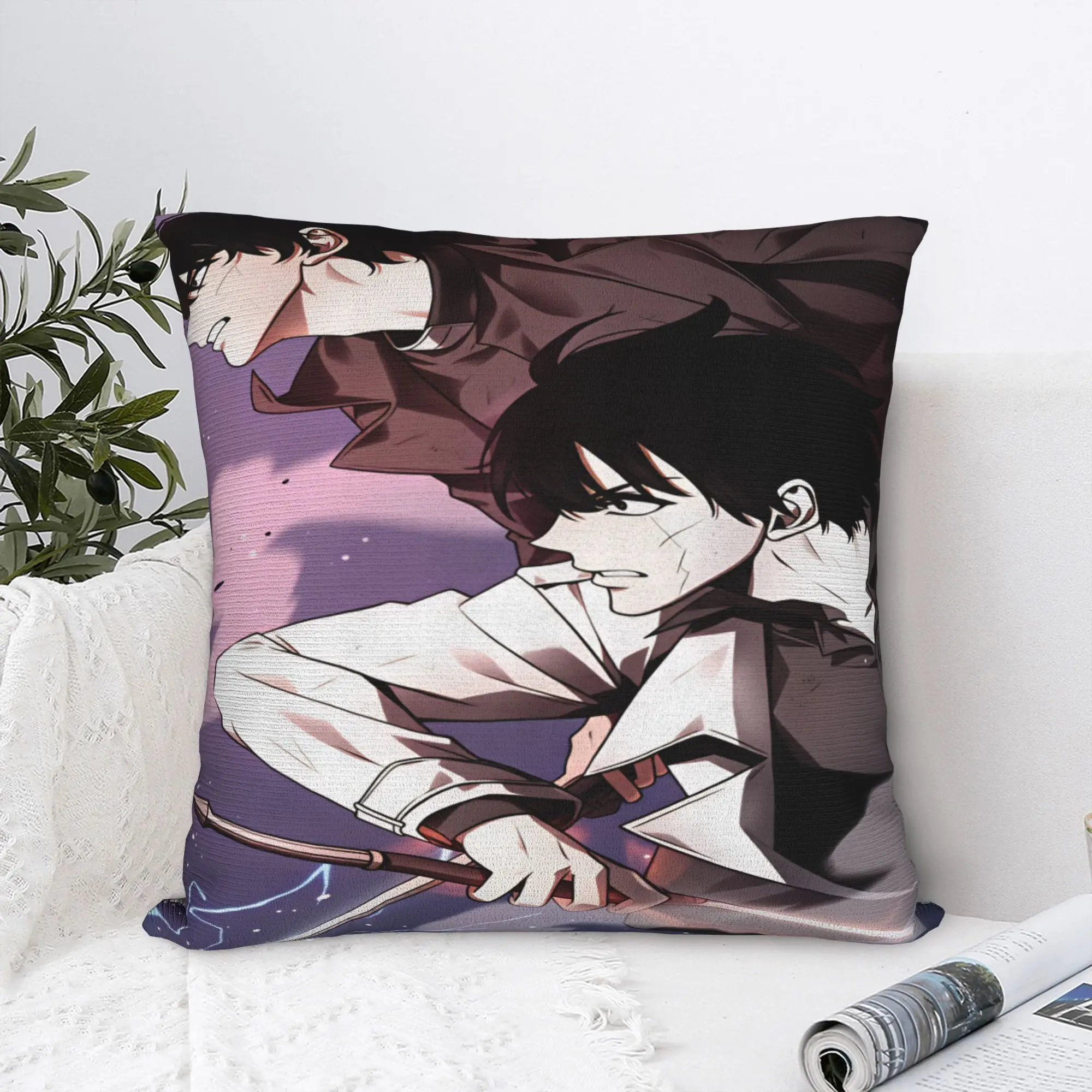 Omniscient Readers Viewpoint Pillow Case  Cute Funny Pillow Cover Comfy Pillowcases For Living Room Bed Chair
