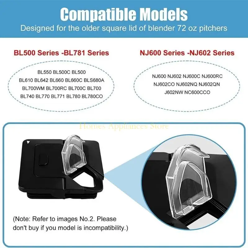 D0AB LID Spout Cover Part для BL740 BL770 BL771 BL780 BL780CO NJ600 NJ602 2PC