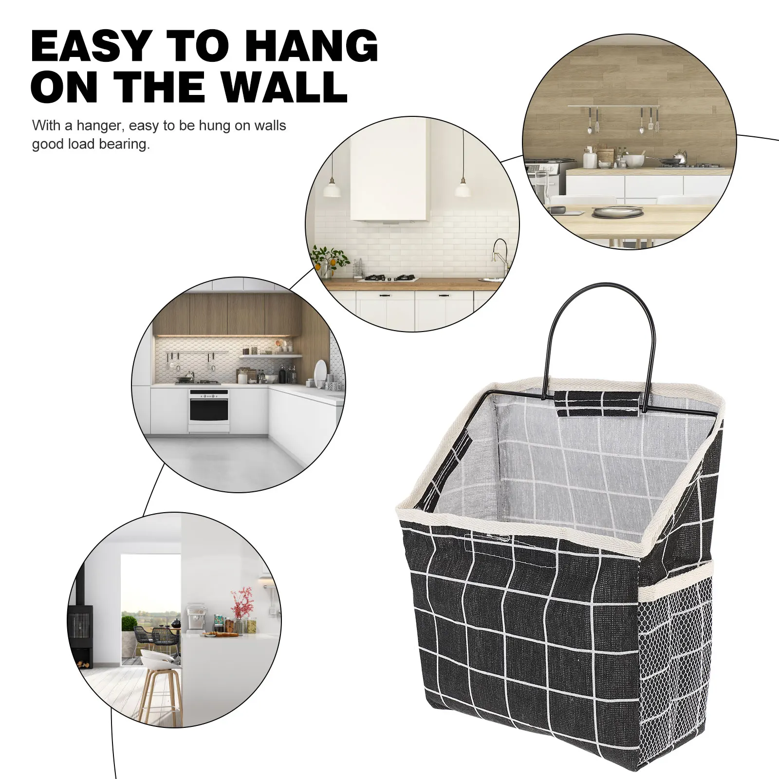 

1Pcs Hanging Storage Bag Large Capacity Household Multipurpose Vegetable Fruit Organizer Practical Wall Mount Storage Pouch