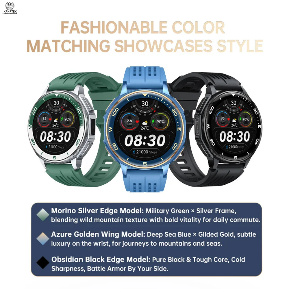 S99 Smart Watch Bluetooth Call Heart Rate Compass Gps Altitude Barometric Pressure Outdoor Multi-Sport Watch