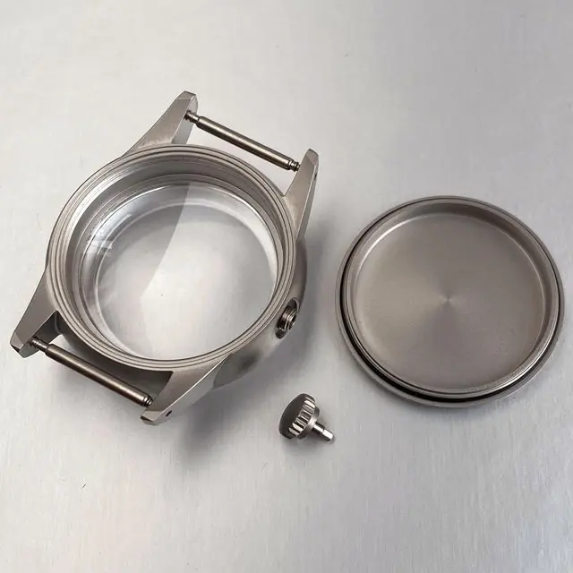 Корпус часов для дайвинга из матовой нержавеющей стали 36 мм, пузырьковое сапфировое стекло, подходит для NH34 NH35 NH36 ETA 2824 PT5000, высококачественные часы acce