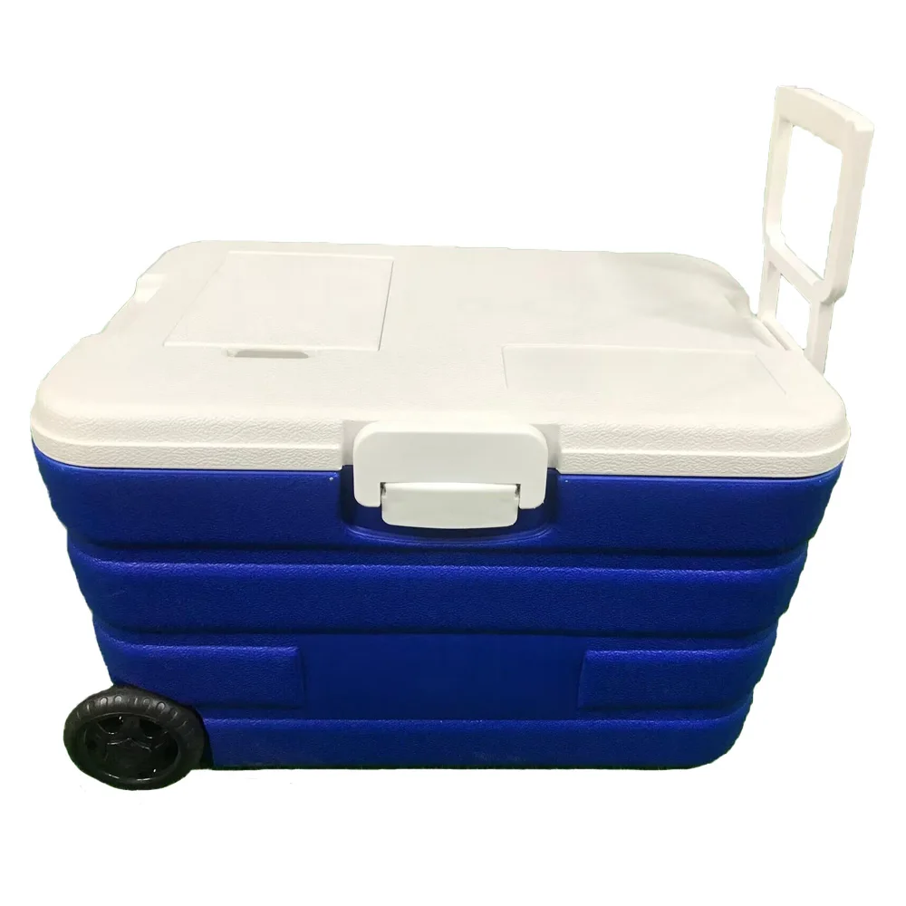 40L High Performance High Performance Durable Rotationally Molded Ice Cooler With Wheel For Camping Hunting And Fishing