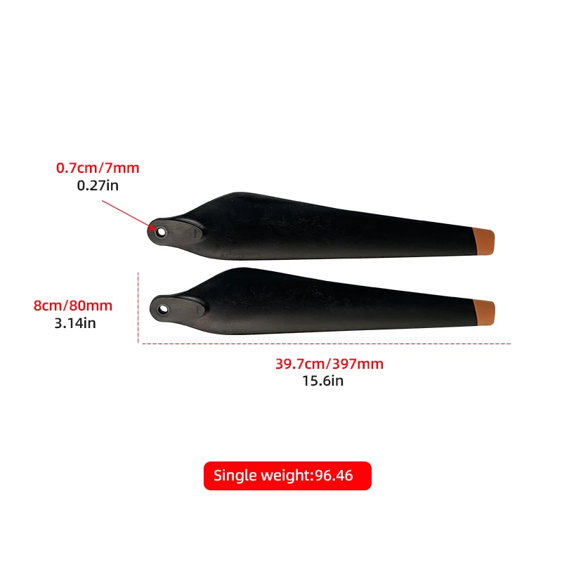 Копия складного карбонового пропеллера DJI 3390, пропеллеры CW CCW для DJI T10/T16/T20, аксессуары для дронов для сельскохозяйственных растений DJI