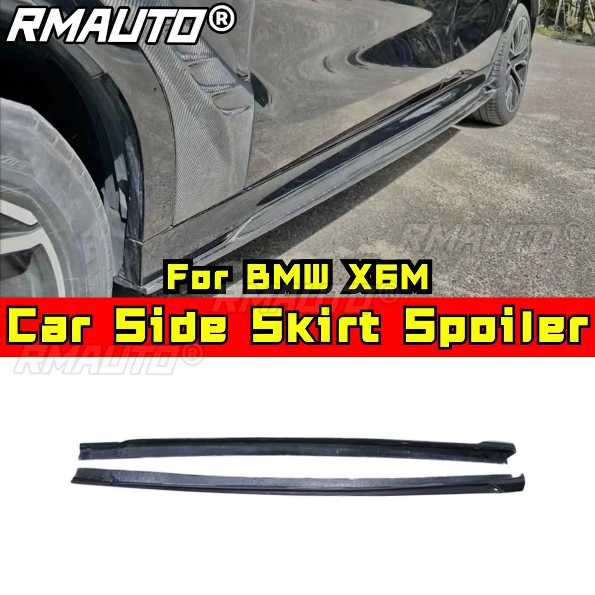 

Боковая юбка автомобиля, защита для губ, спойлер, разделитель, диффузор, удлинитель фартука, комплект кузова в стиле LD для BMW X6M, автомобильные аксессуары