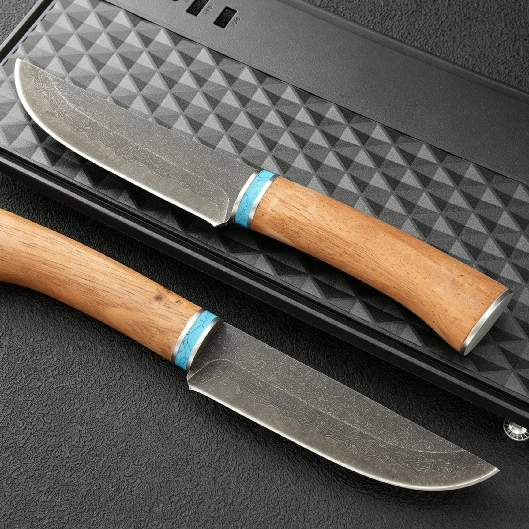 Outdoor Straight Fixed Blade K - огляд і ціна Leatherwork Knife Sheath