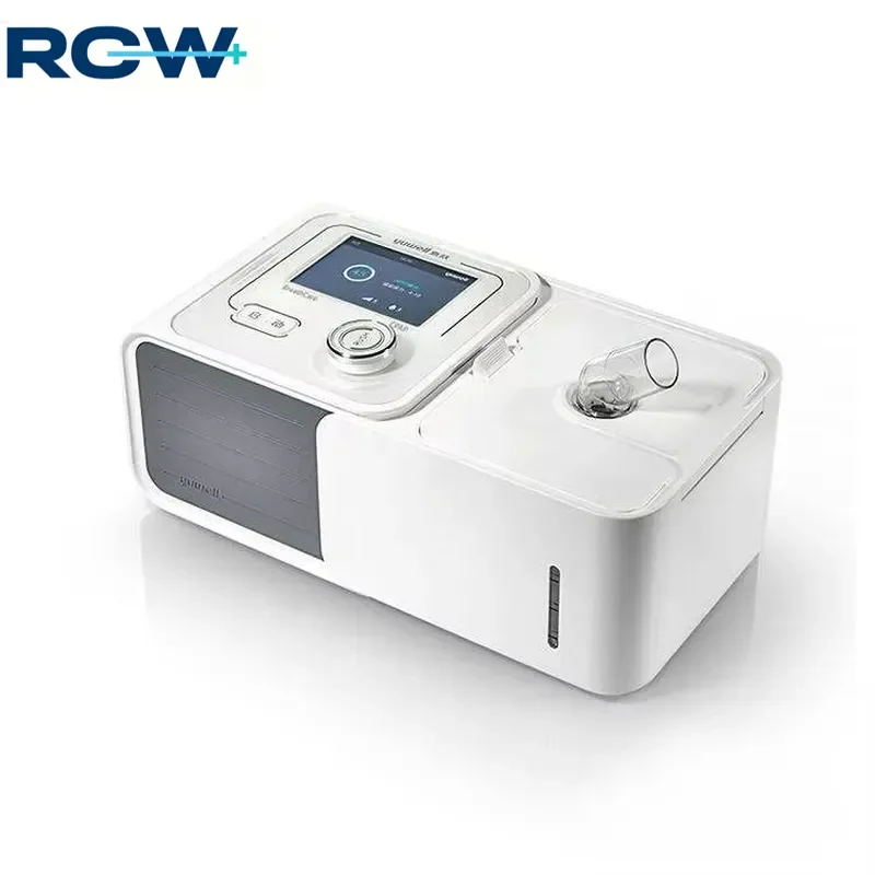 RCW Medical Instrument Oxygen Breathing Machine CE Certification USB Rechargeable Class II Plastic Material 1 Year Warranty