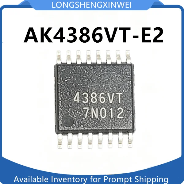 1PCS New Original AK4386VT-E2 TSSOP16 Integrated Circuit Chip IC in Stock