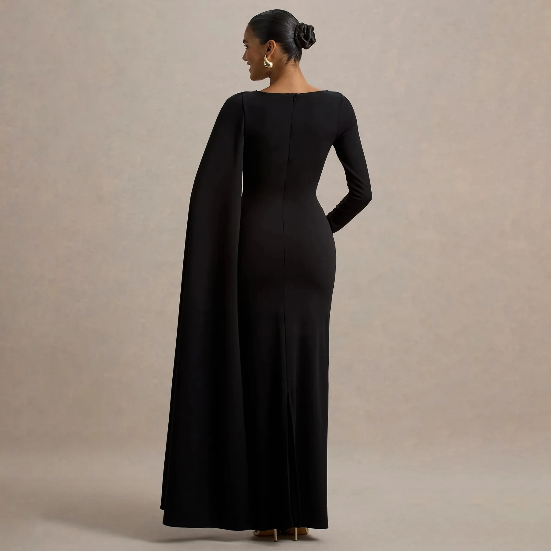 Sister Star Dress Fashion Casual Solid Color One-Shoulder Ribbon Long Sleeve Sexy Bodycon Nightclub Party Dress Outfit Vestidos