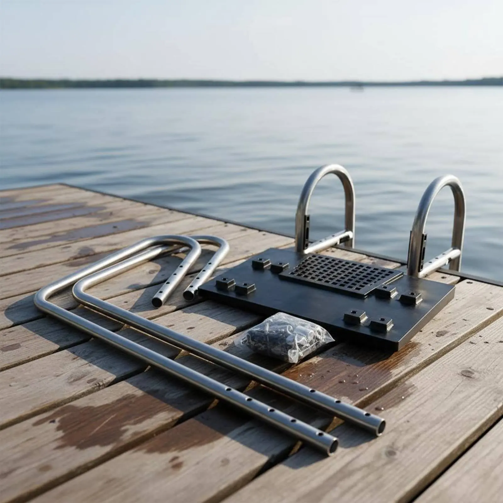 Outboard Motor Bracket Multi Fit Inflatable Boat Motor Bracket Watercraft Accessory Heavy Duty Portable for Fishing, Recreation