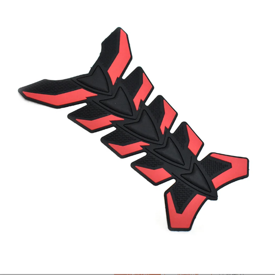Motorcycle Stickers Rubber Fish Bone Decals Self-adhesive for SUZUKI VZ800 Marauder Bandit 650S RGV250 VS800 Intruder view 5