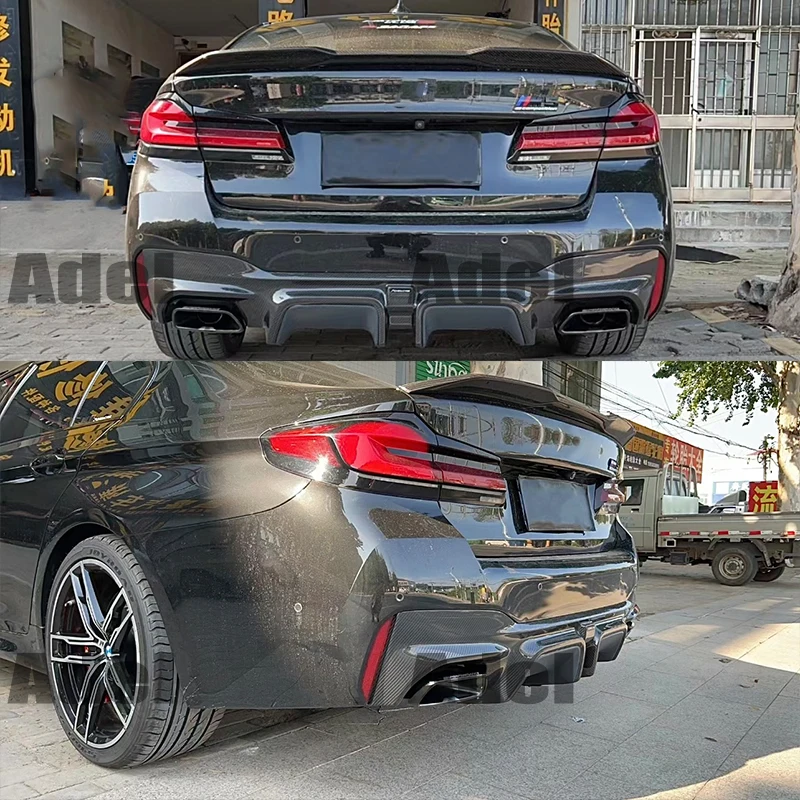 G30 carbon fiber Pro style rear trunk spoiler wing is suitable for BMW G38 5 series M5 525 530 540 rear spoiler lip car design