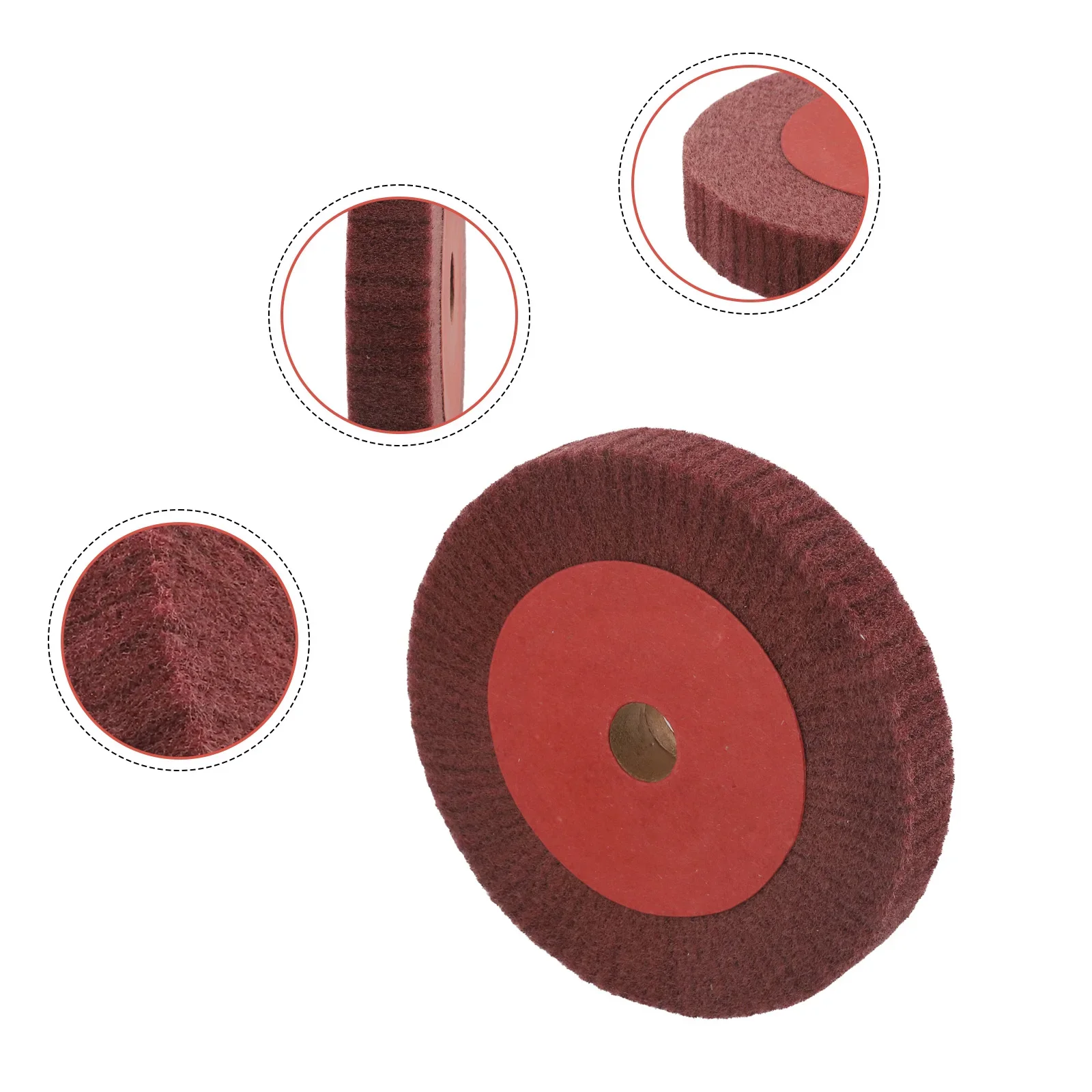 

Achieve Smooth and Uniform Surfaces with 6 8 Nylon Fiber Flap Polishing Wheel Disc Nonwoven Abrasive Buffing 320 Grit