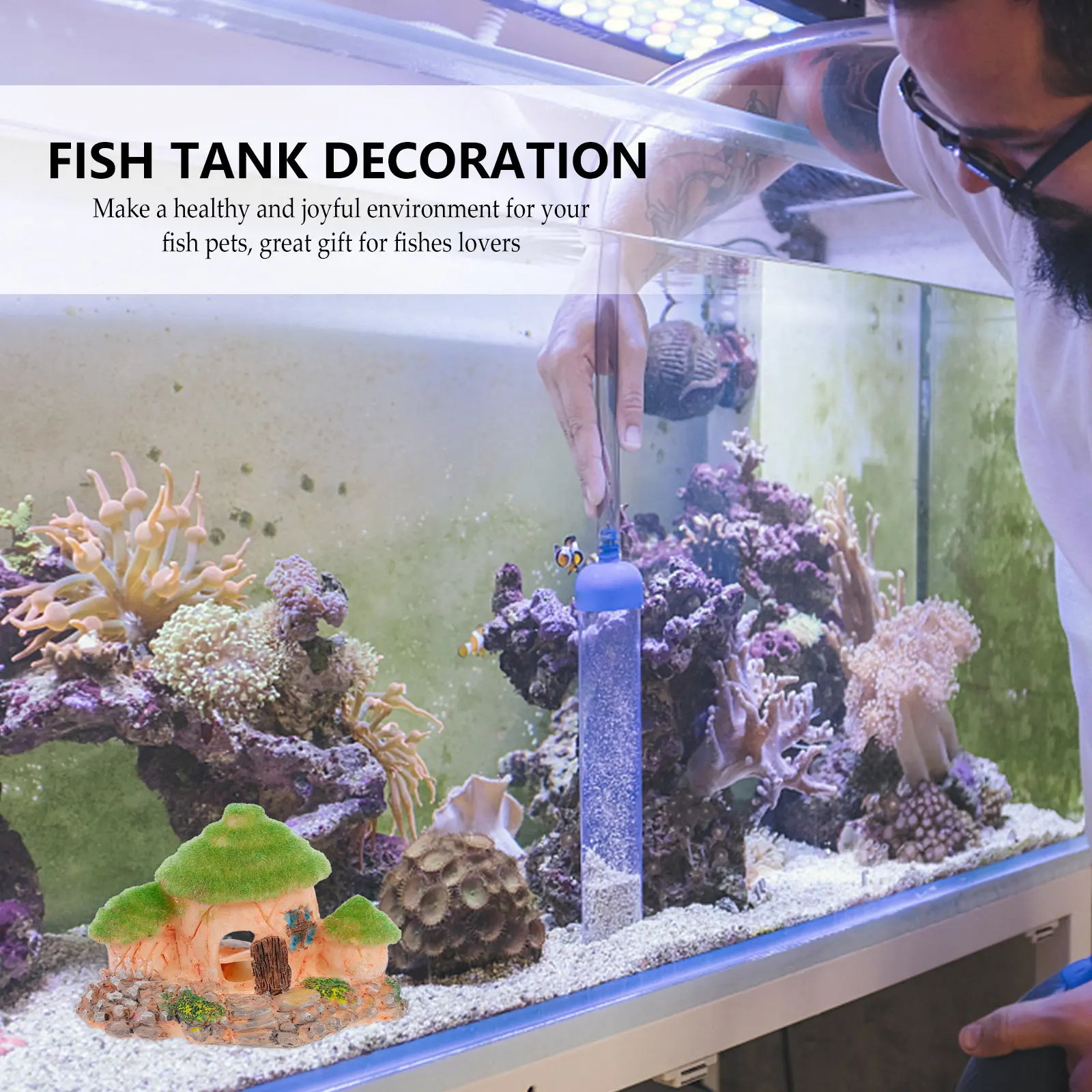 Креативный декор для аквариума – обзор и цена Aquarium Fish Unique