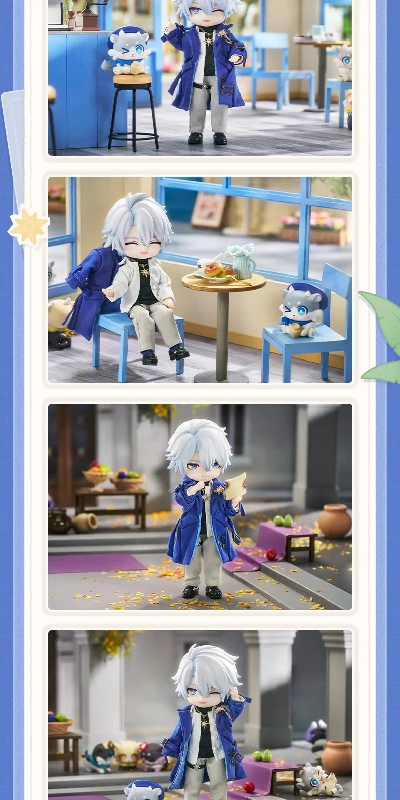 Vorverkauf Honkai Star Rail Original miHoYo Offizielle Phainon PUPPE Zug um die Welt Reisefiguren Ornamente Cosplay Anime Spiel Geschenk – Detail 6