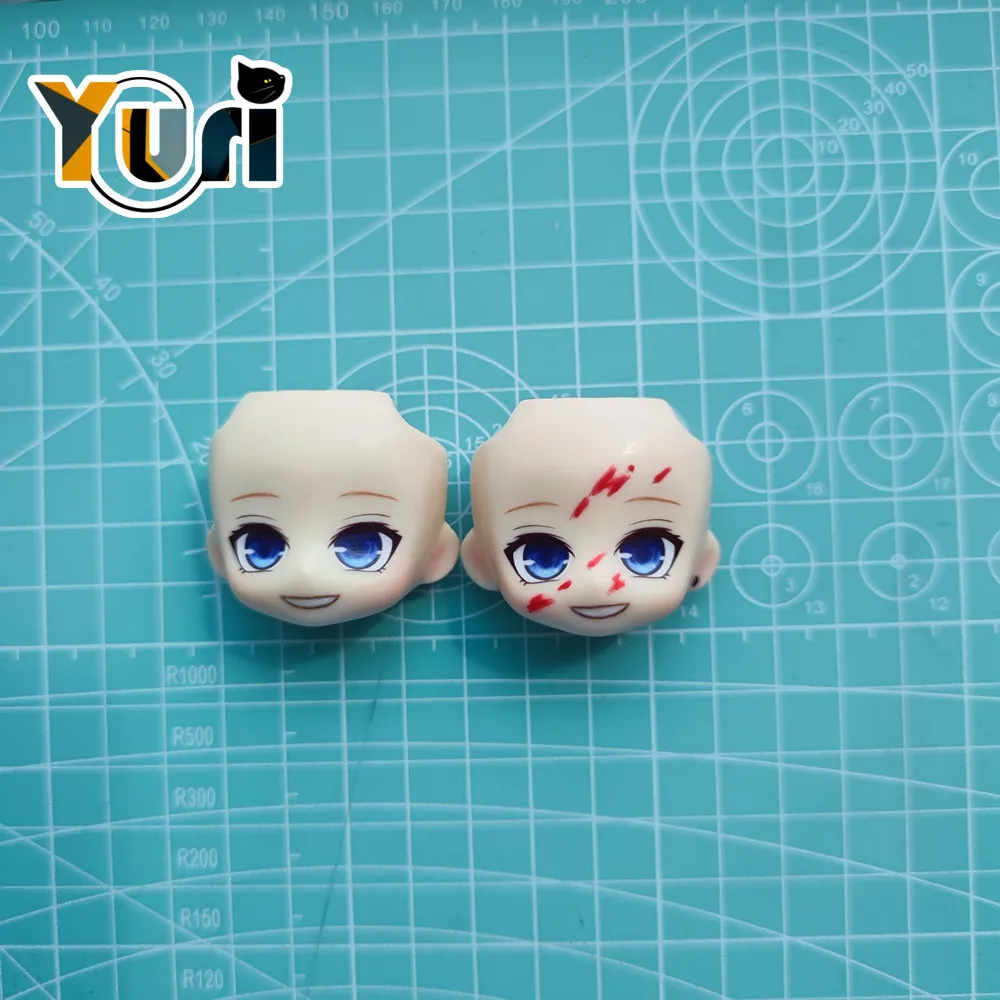 

Yuri Anime Genshin Impact Tartaglia Handmade OB11 Water Paste Face Alternate Face Expression Game Cosplay C