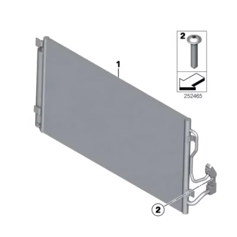 

High Quality AC Condensers for 2012~2018 BMW 3 M3 F80 4 M4 F82 F83 GTS 17116806455 17112284614