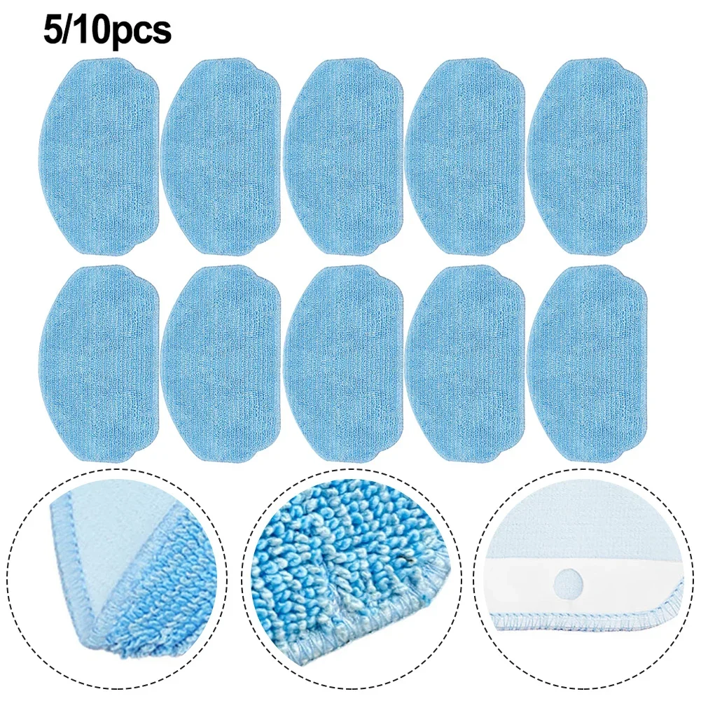 Paño de limpieza de trapos de microfibra para EICOBOT BR150, Robot aspirador de uso seco y húmedo, almohadilla de limpieza de suelo, 5/10 Uds.