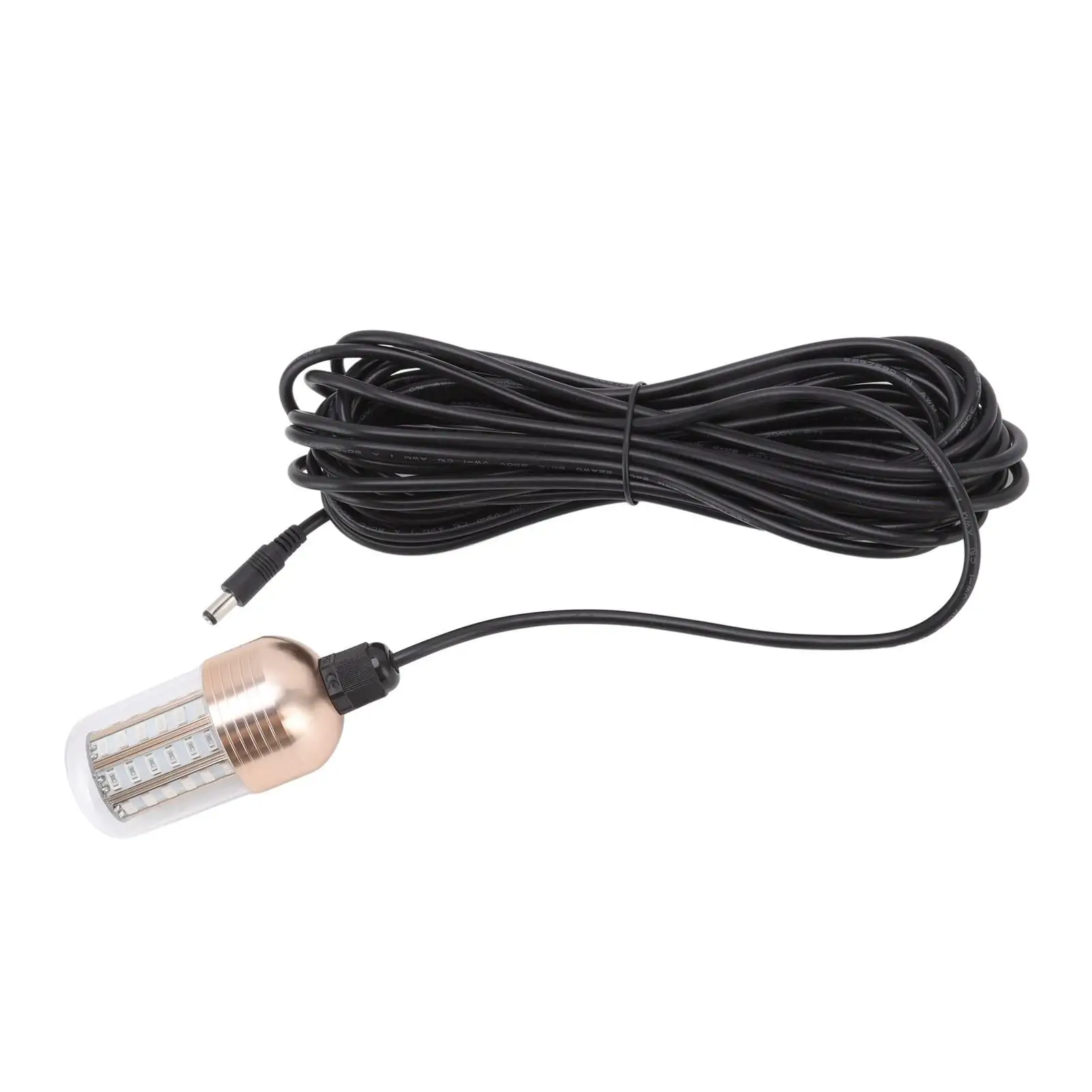 مصباح صيد غاطس 60 تحت الماء ليلاً مصباح صيد مقاوم للماء معدات صيد الأسماك