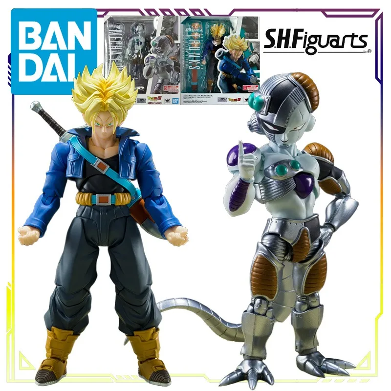

Bandai Original S.H.Figuarts DRAGON BALL Z Series Super Saiyan Tranks - A Boy From The Future Anime Action Figure Model Toys