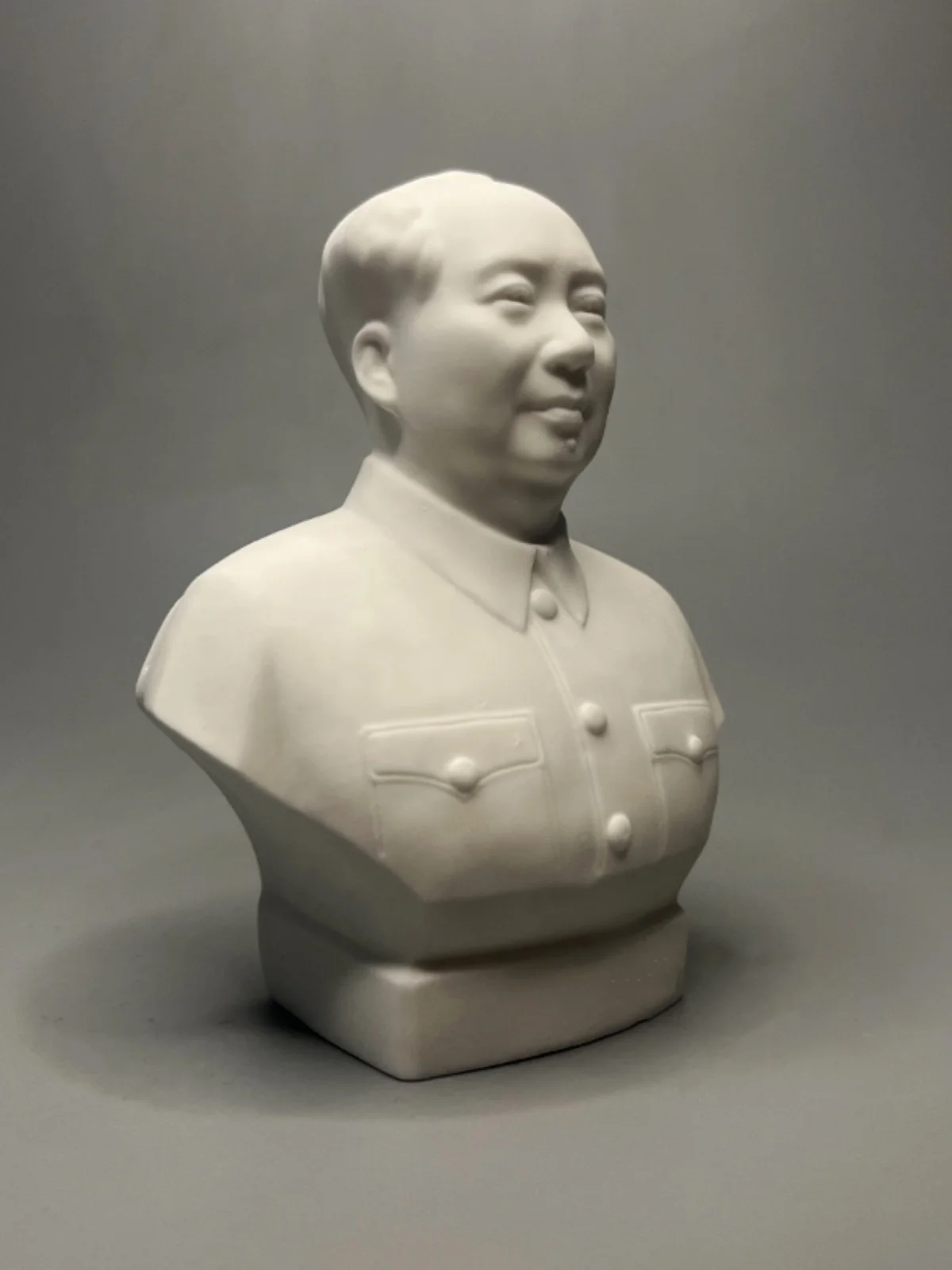 Chairman Mao Statue Mao Zedong Gypsum Great Figure Sculpture  Study Desktop Decoration Ornaments