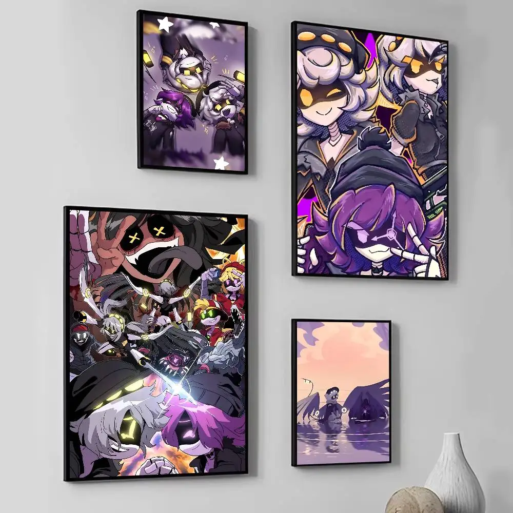 Cartoon Funny Anime M-Murder D-Drones Posters HD Print Vintage Wall Art Decor for Home Study Room