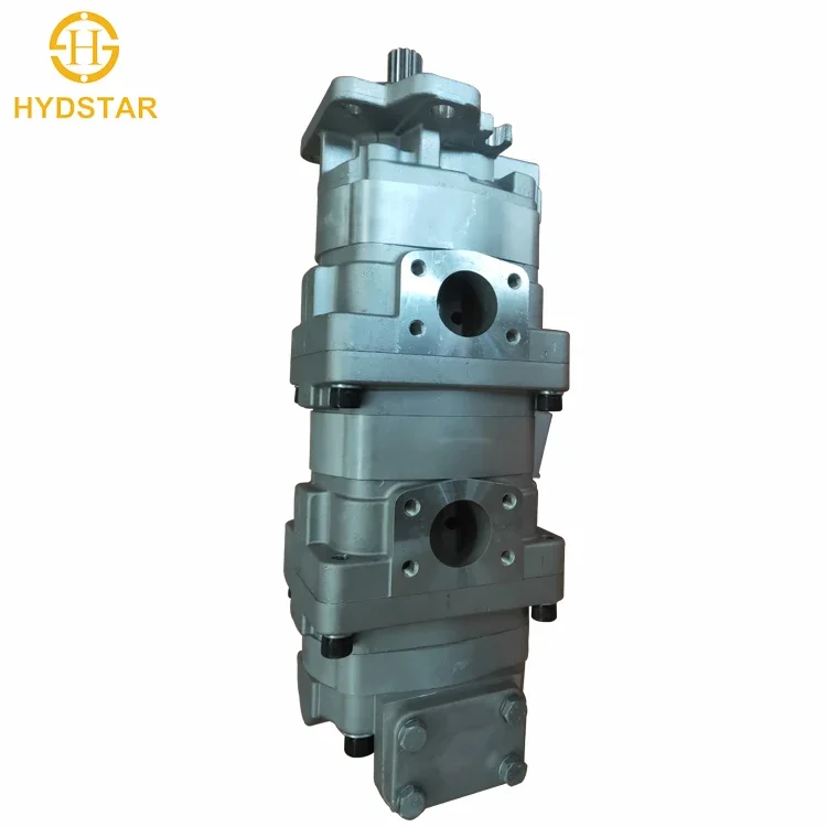 Excavator PC120-2 PC120-1 Hydraulic Tandem Pump 705-56-34000 Gear Pump