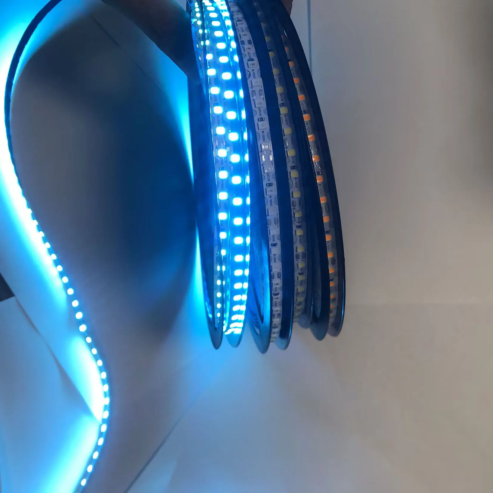 S Shape Flex LED Strip Lighting 6MM PCB 12V 5V 120LEDS PER Meter