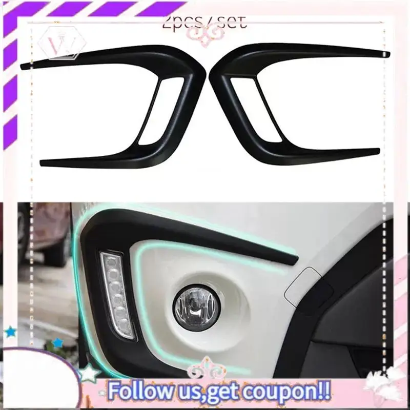 

Easy To Use Car Front Fog Light Fog Lamp Cover Garnish Strip Eyebrow Cover Trim For Suzuki Vitara 2016-2020
