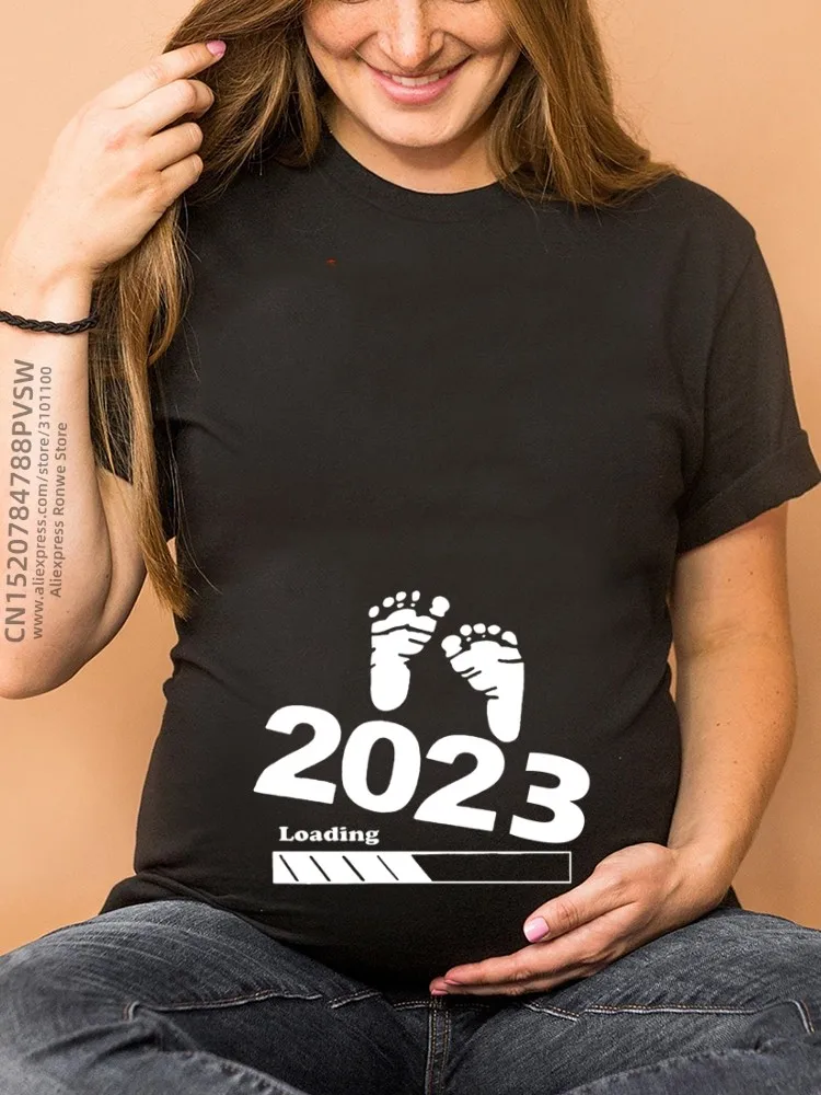2023年ベビー向けプリント入り妊婦用tシャツ、女の子向けカスタムデザインサービス、スポーツウェアの加工・製造