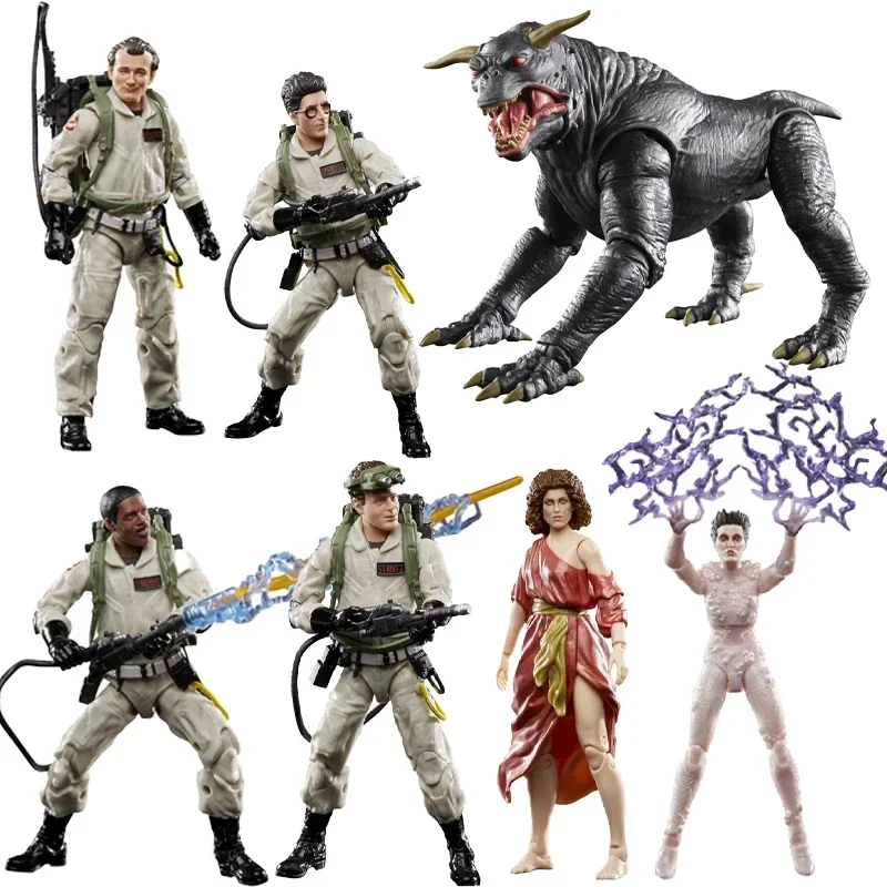 Hasbro Ghostbusters Movie Version Afterlife 6 Inche Mobile Doll Hell Dog Stantz Venkman Spengler Zeddemore Barrett Gozer Figures