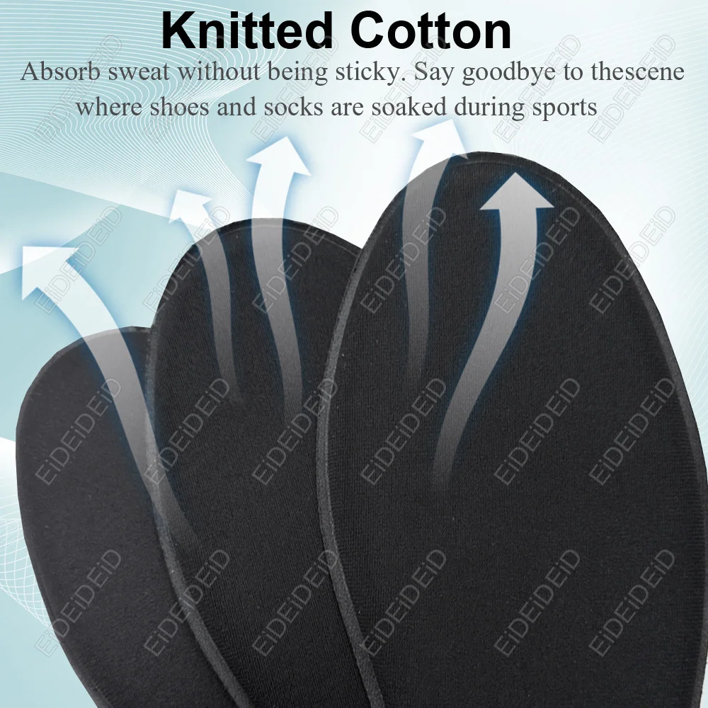 Memory Foam Orthopedic Insoles for Shoes Men Women Sports Antibacterial Deodorization Insole Sweat Absorption Running Cushion image 5