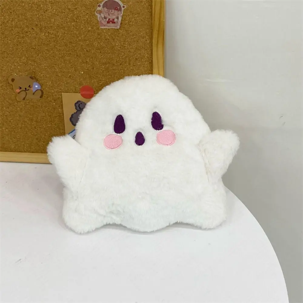 Creative Large Capacity Cute Ghost Plush Bag Shoulder Bags Stuffed Plush Doll Handbag Messenger Bag Cartoon Girls