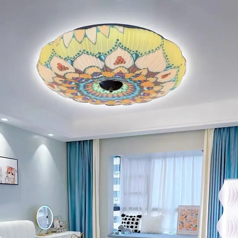 Low-priced Bohemian eye care Energy saving dazzling Led bedroom lamps Household ceiling lights