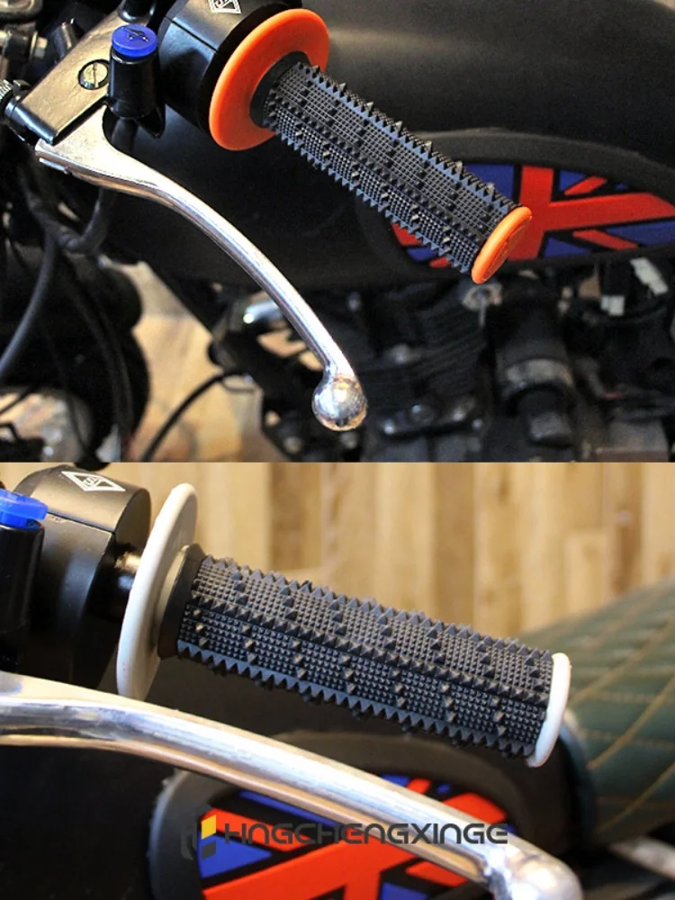 AliExpress NONE 7/8" 22 24mm Universal For ATV Scooter Dirt Bike Motorcycle Handle Bar Motocross Handle Grips Rubber Gel Hand Handlebar Grips