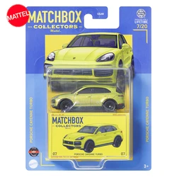 Original Mattel Toys Matchbox GBJ48 Car 1/64 Diecast Collectors Porsche Cayenne Turbo Vehicle Model Toy for Boys Birthday Gift