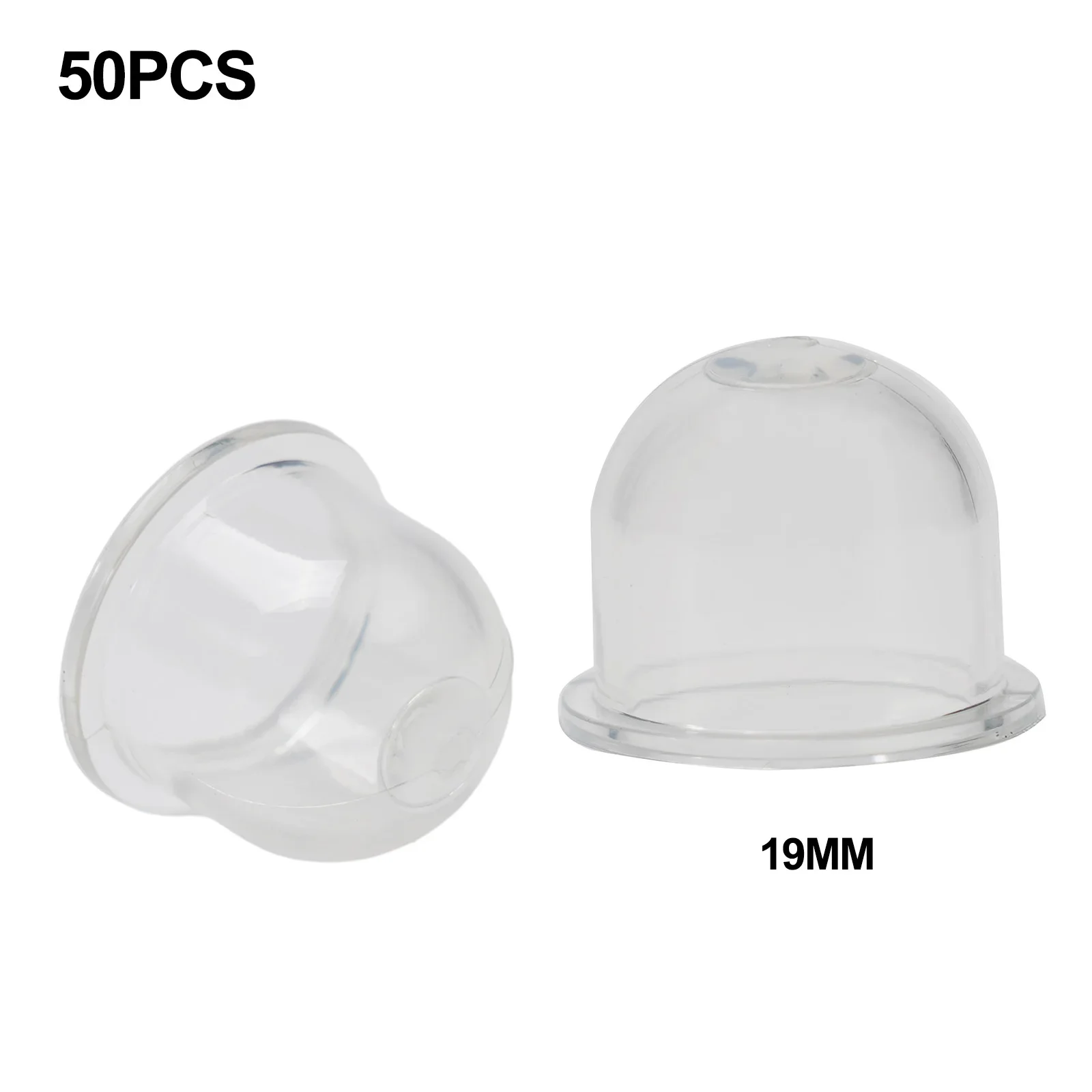 카브레타 프라이머 벌브 오일 컵 PVC 투명 트리머, 19mm 스몰 사이즈 브러시 커터 액세서리, 체인 톱 부품