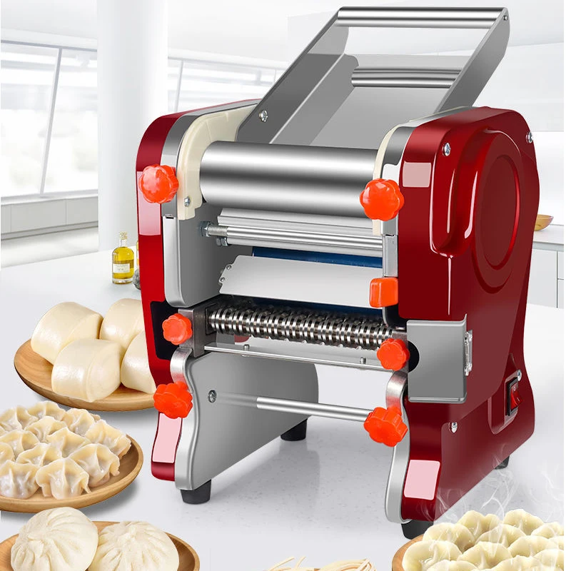 electric pasta maker Commercial dough flour Kneading Machine dough sheeter noodles press roller Dumpling Wrapper Skin home 220V