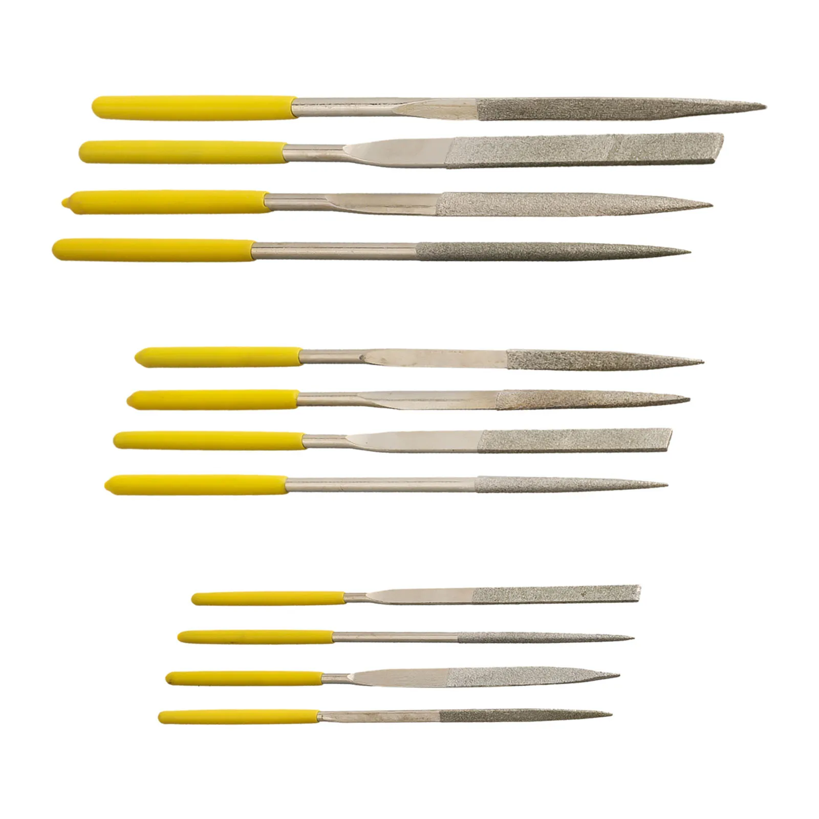 Reliable Precision For Grinding Ultra Thin Flat File Set 4pcs Assorted Cutter Tools for Improved Work Efficiency