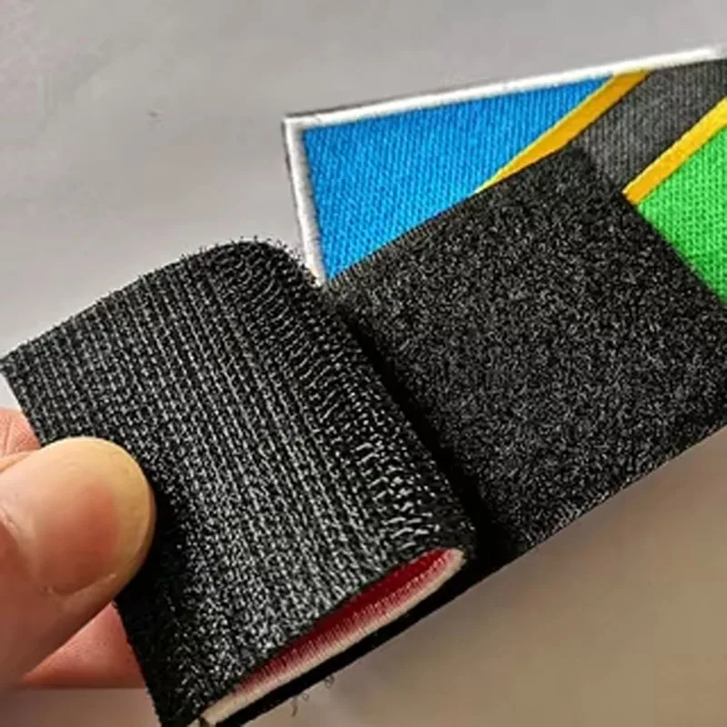 ملصق قماشي مطرز بعلم رواندا 8 * 5 سم، حقيبة تزيين مطرزة برقعة تكتيكية، قبعة، إكسسوارات السفر مع خطاف ولو