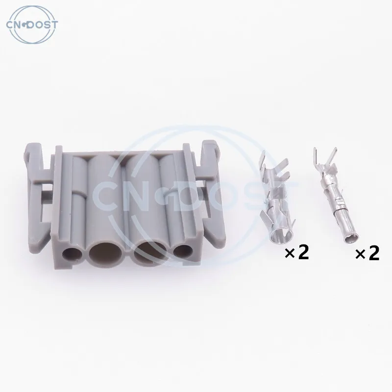 1 Set 4 Pin AC Assembly Automotive Electrical Plug Wiring Harness Wire Plastic Connector Socket With Pins